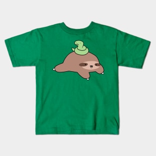 Snake and Sloth Face Kids T-Shirt